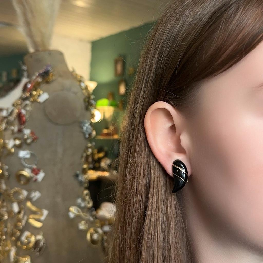 Винтажные клипсы “Smart look”, США, 80-90е