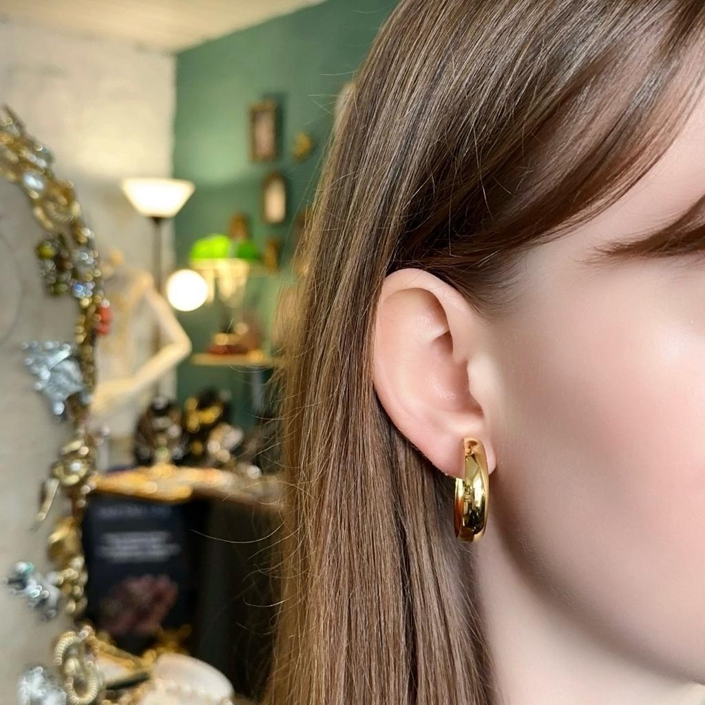 Винтажные клипсы “Golden delight”, США, 80-90е