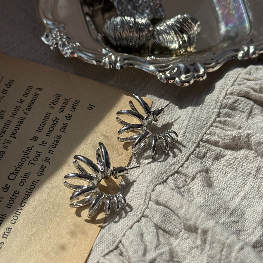 Серьги «Причудливость форм»