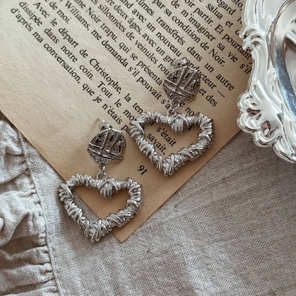 Серьги “Tangled love”