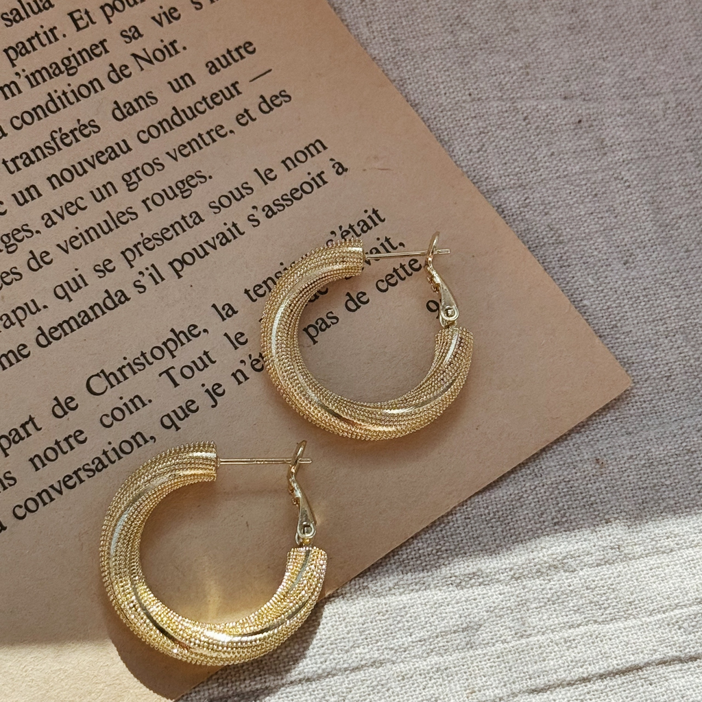 Серьги «Fine rings»