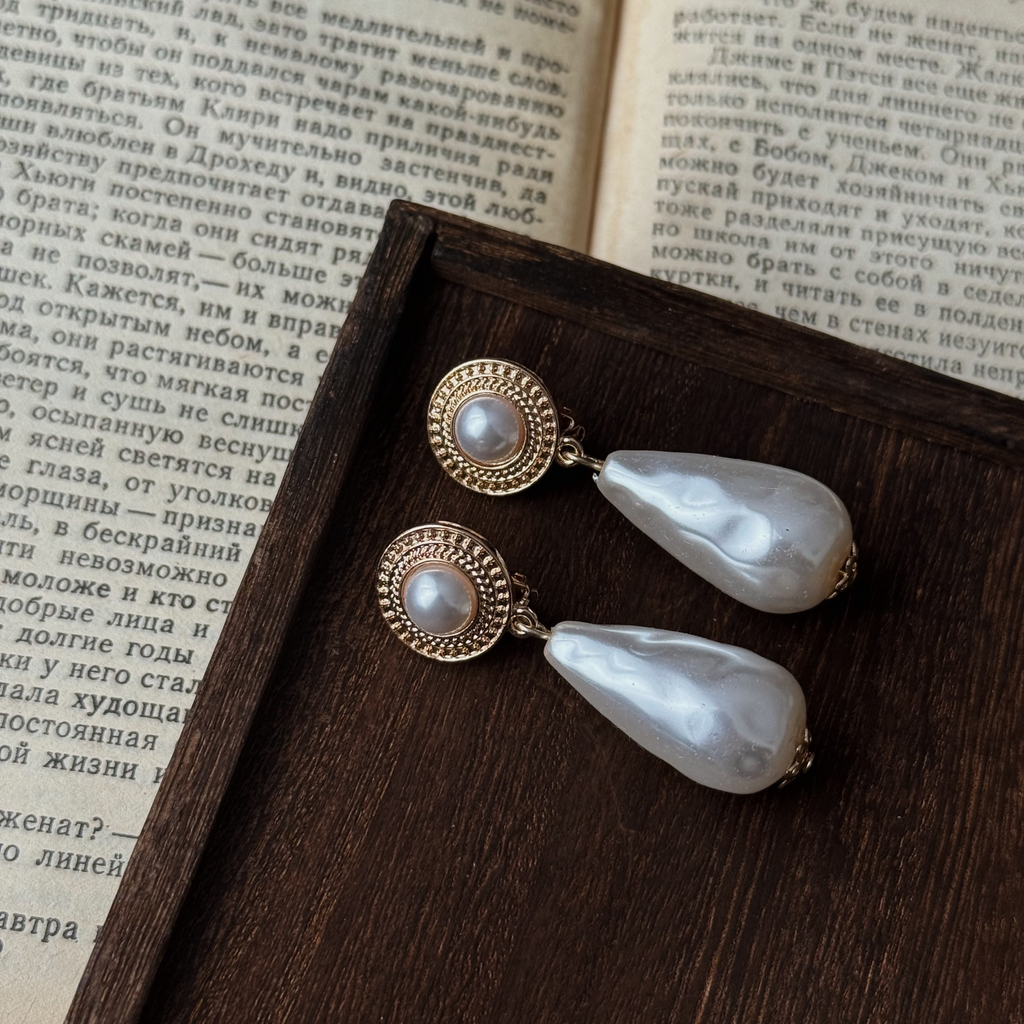 Клипсы «Классический мотив»