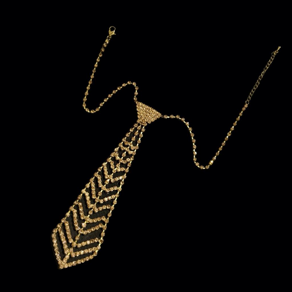 Винтажное украшение "Галстук" США 90е