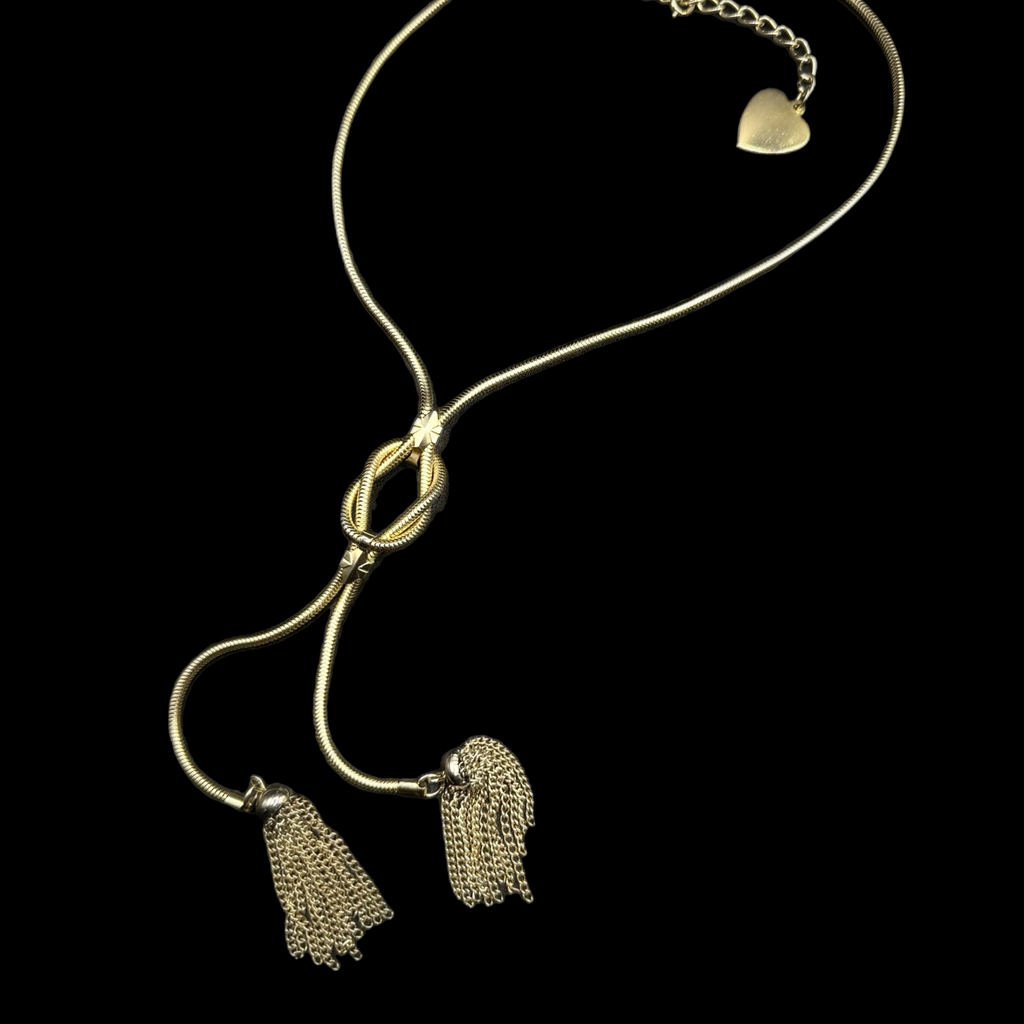 Винтажное колье “Tangled elegance”, США, 70е