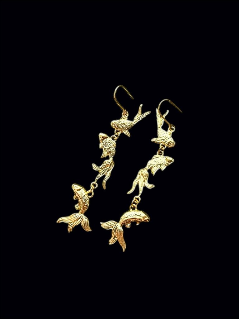 Серьги “Precious koi”
