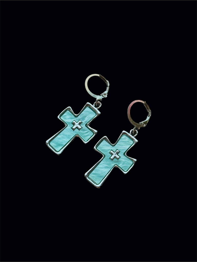 Серьги “Sacred turquoise”
