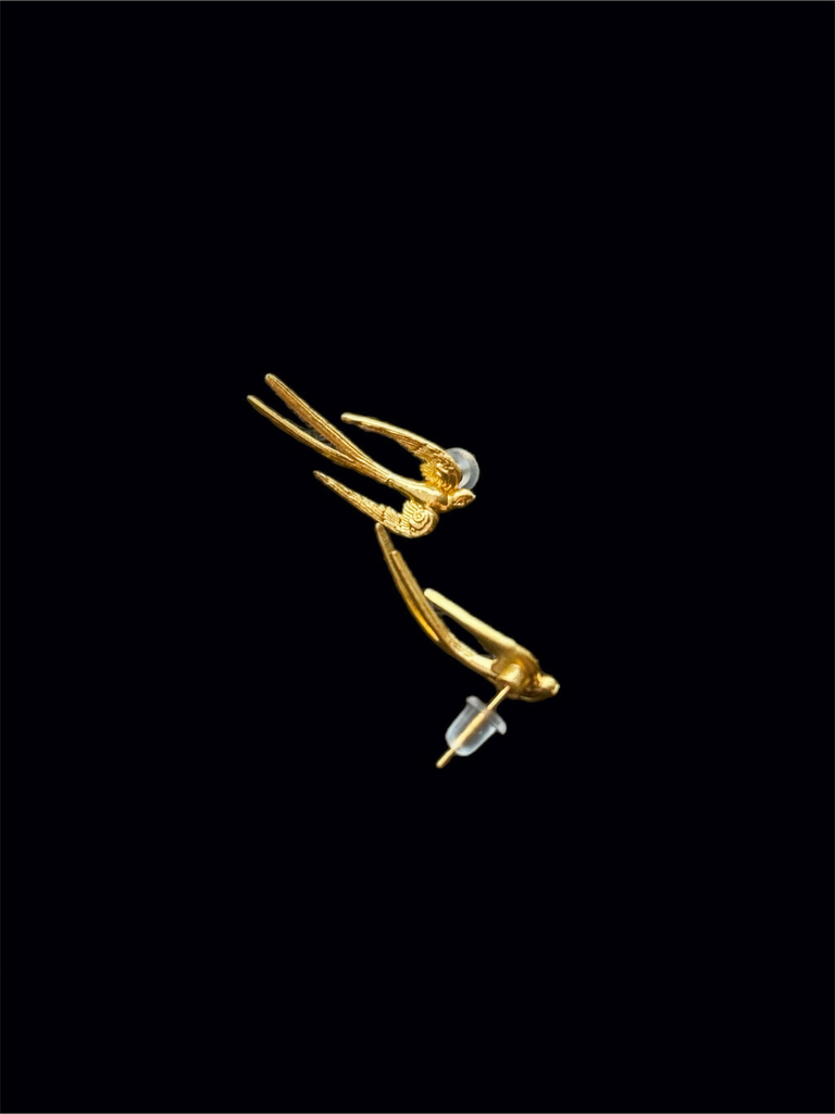 Серьги “Golden swallows”