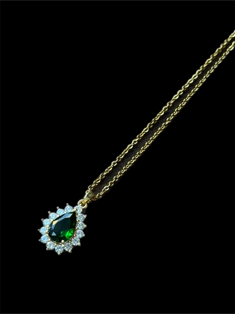 Подвеска “Emerald droplet”