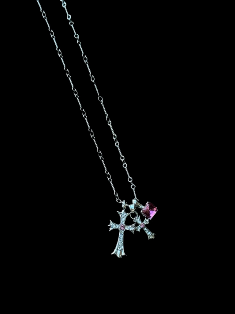 Подвеска “Pink Cross”