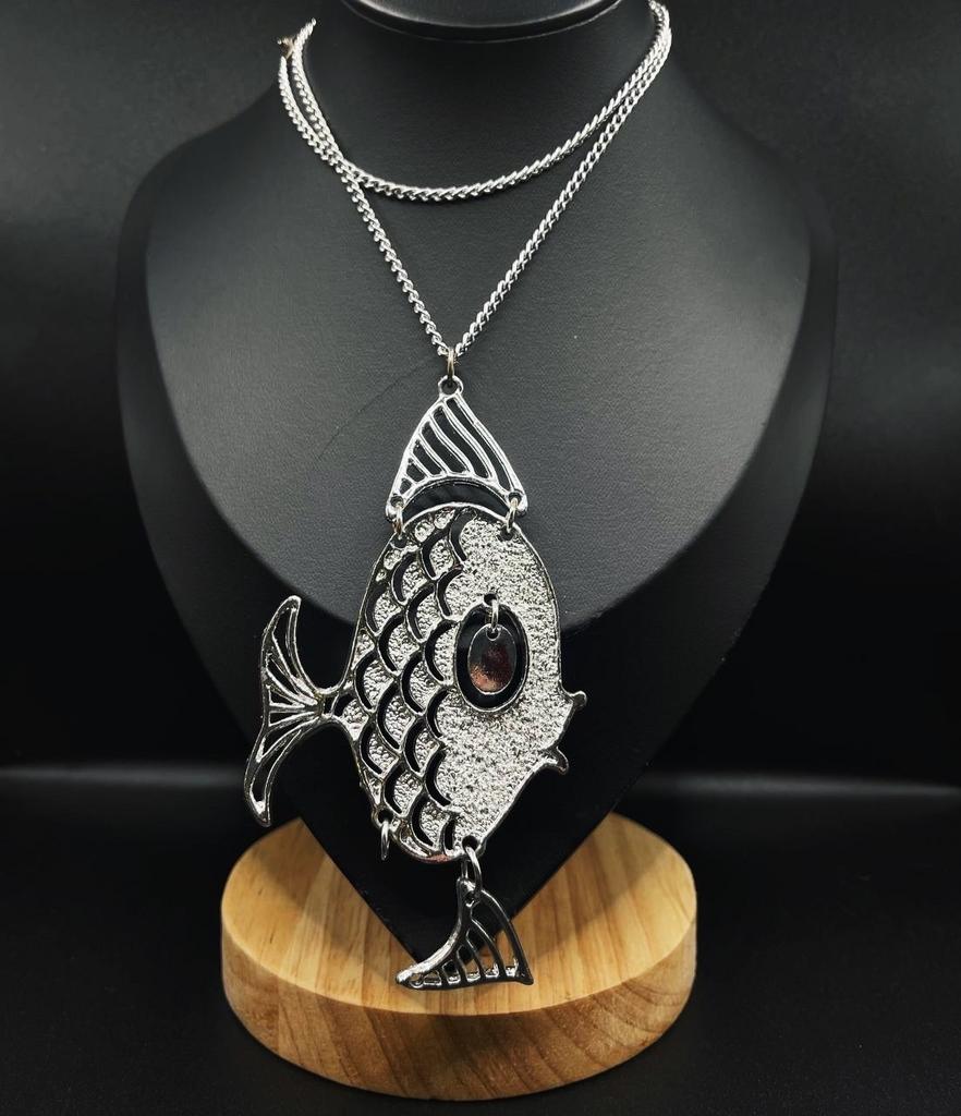 Винтажное колье с кулоном, "Морская кокетка", США. 80-90е