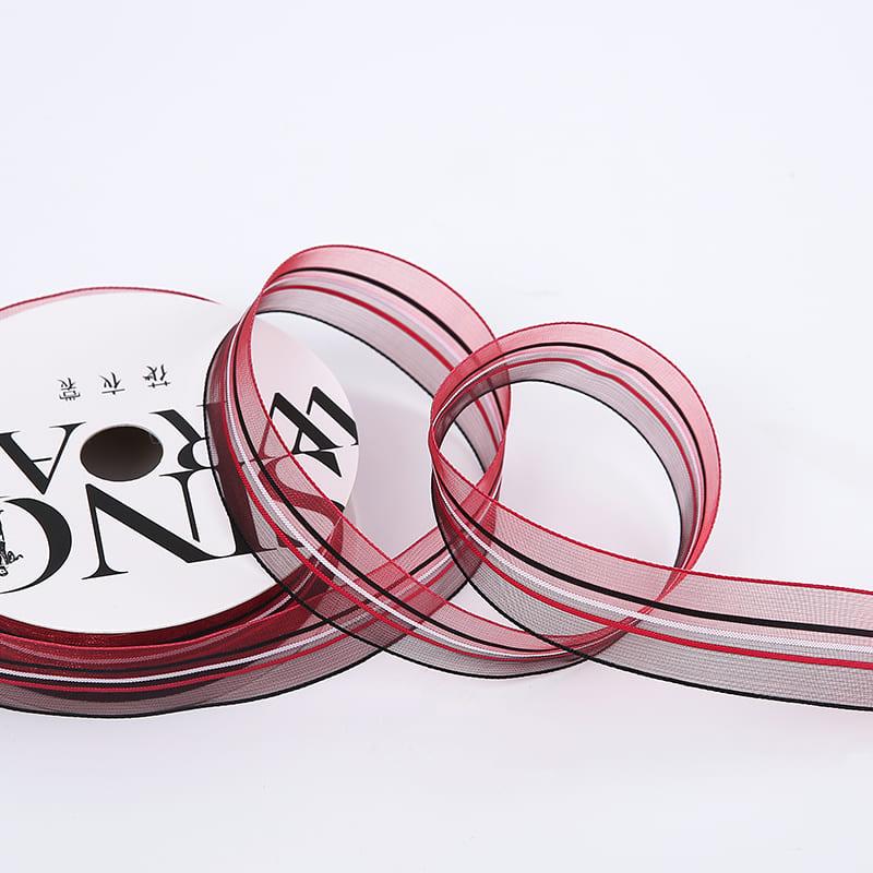 Органза полосатик