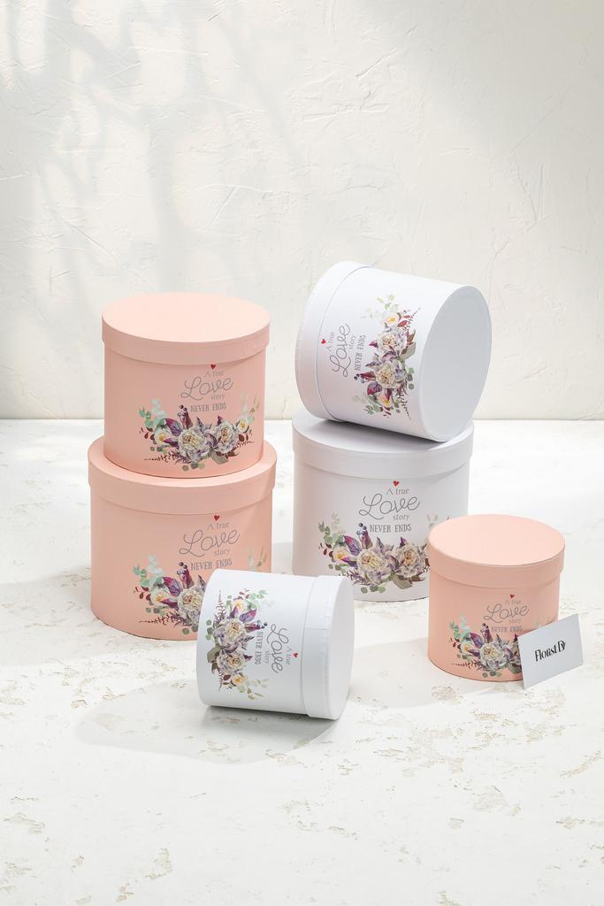 Набор шляпных коробок "Love Story"