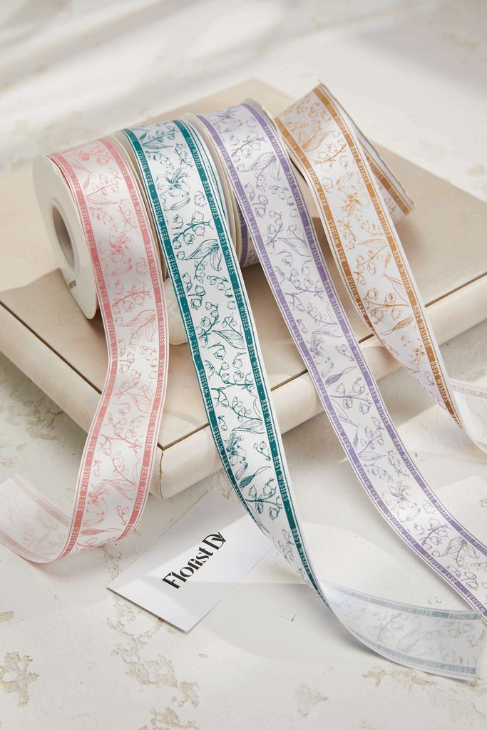 Дизайнерская лента Best wishes