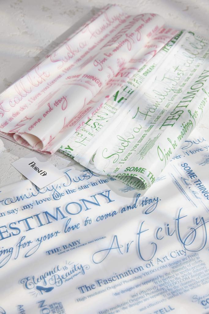 Тишью - Любовный шрифт