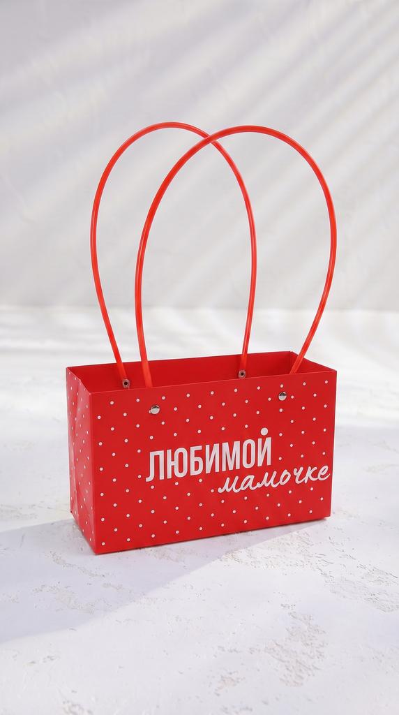 Сумочка Любимой мамочке -Красная