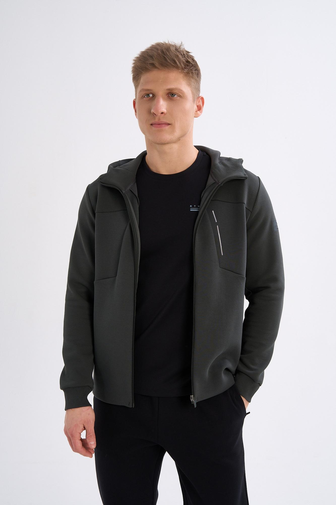 ТОЛСТОВКА НА МОЛНИИ ANTA TRN KNIT TRACK TOP