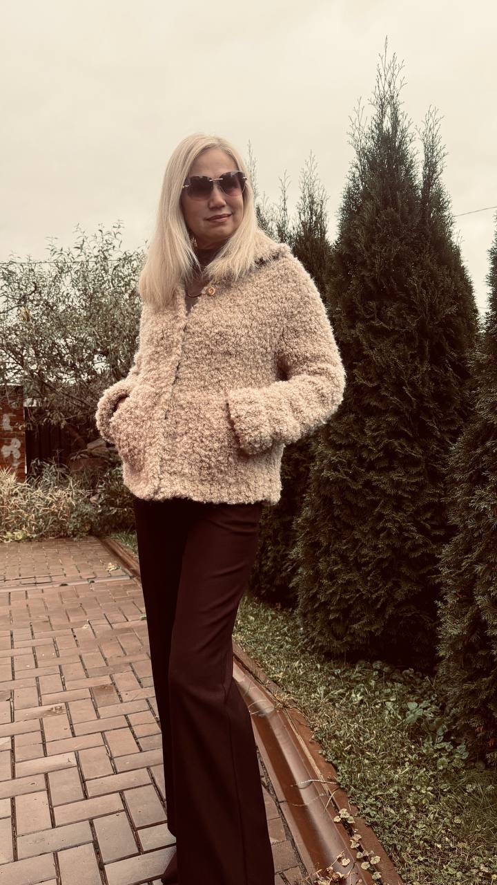 Мастер-класс куртка "Букли"