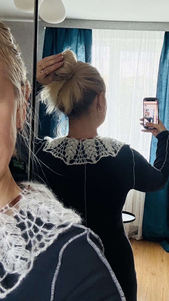 Мастер-класс воротник "Колосок"