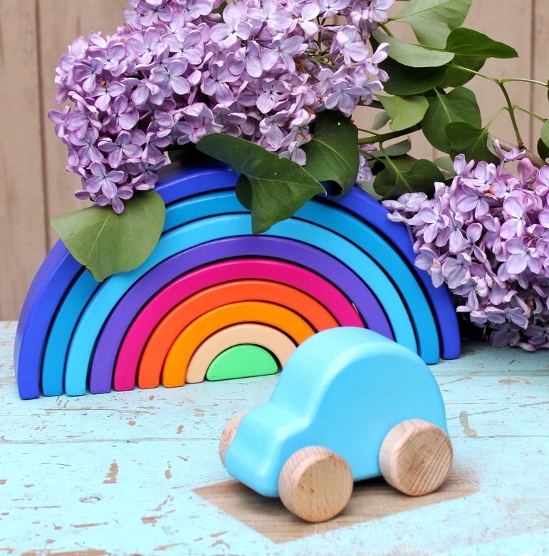 Деревянная машинка Жучок