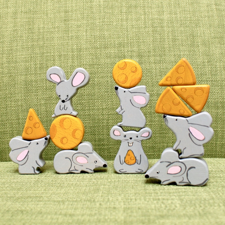 Мышки любят сыр! Набор балансир