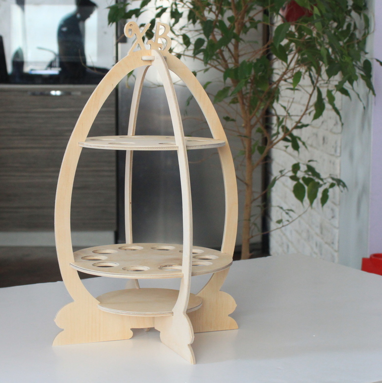 Подставка для пасхальных яиц неокрашеная ХВ