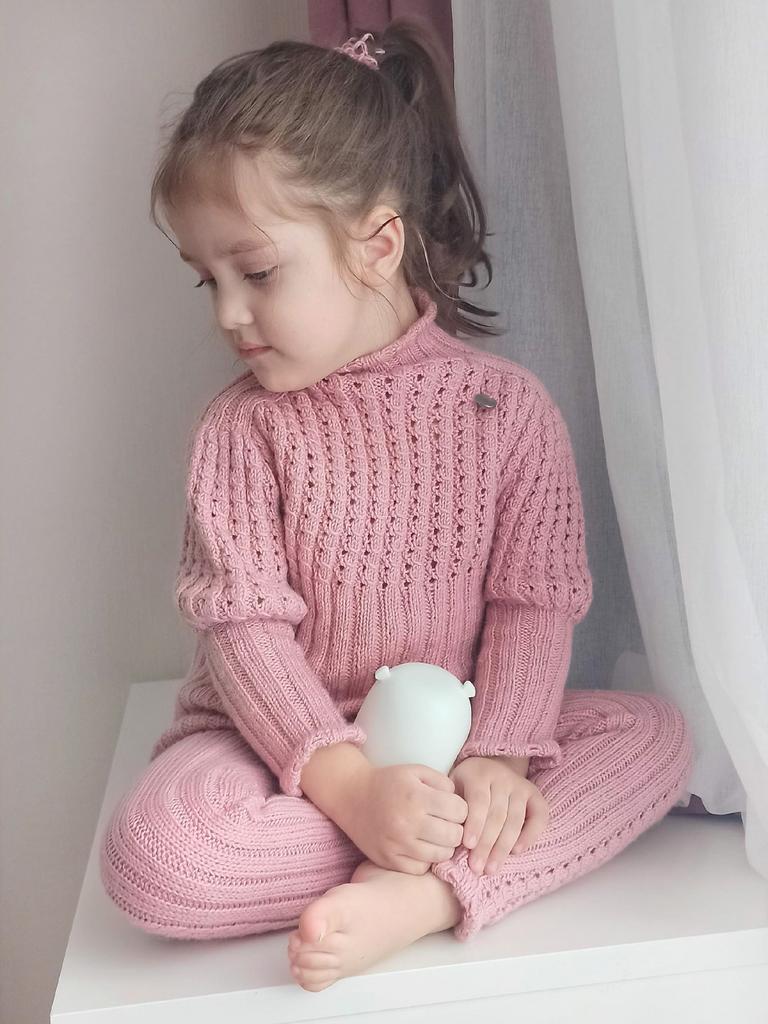Водолазка спицами МОЛЛИ