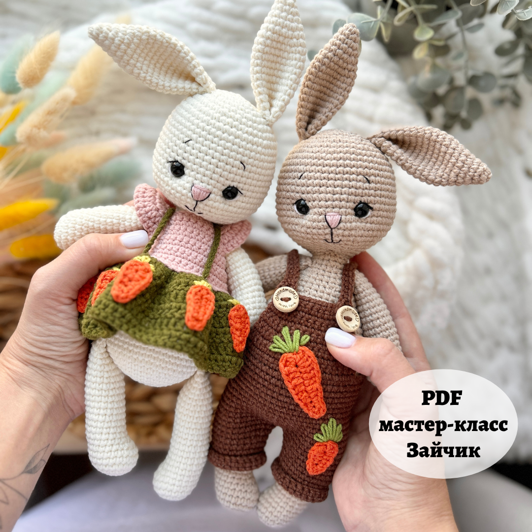 Мастер-класс игрушка Зайчик (PDF)