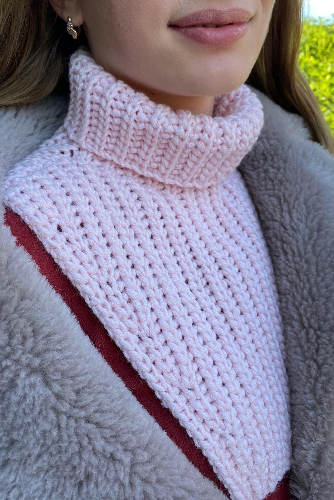 МК "Манишка 2 в 1" крючком