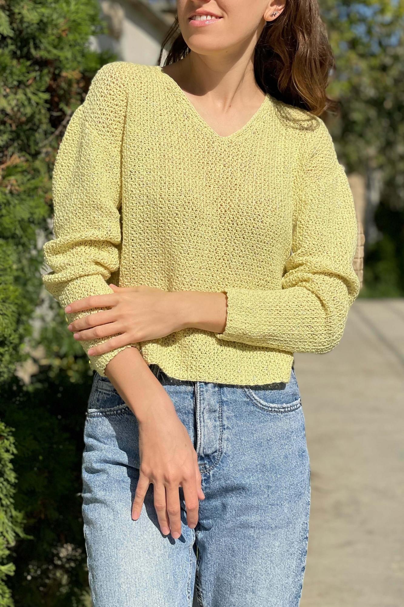 МК "Пуловер Tulip" крючком