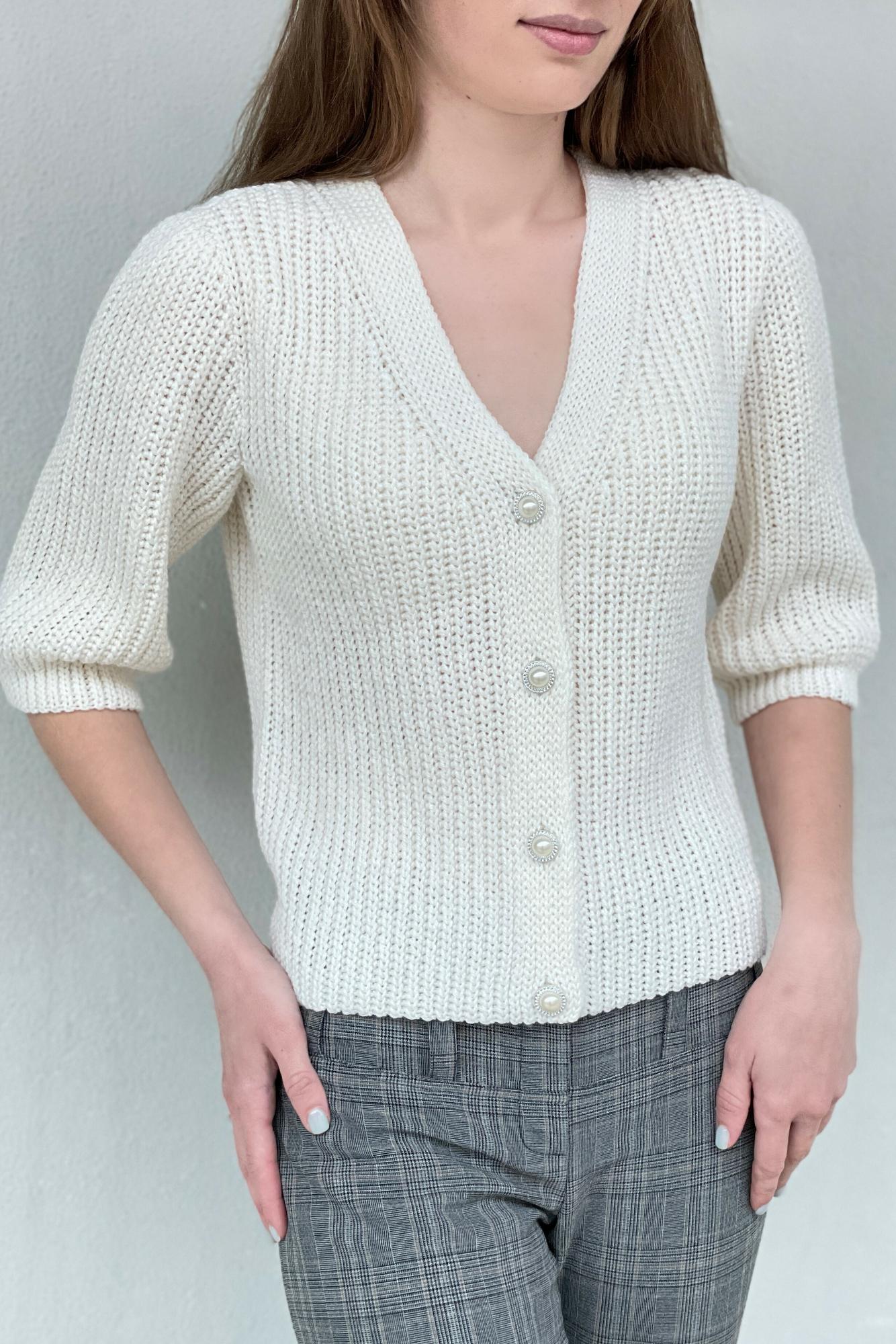 МК "Кардиган Жемчуг" крючком