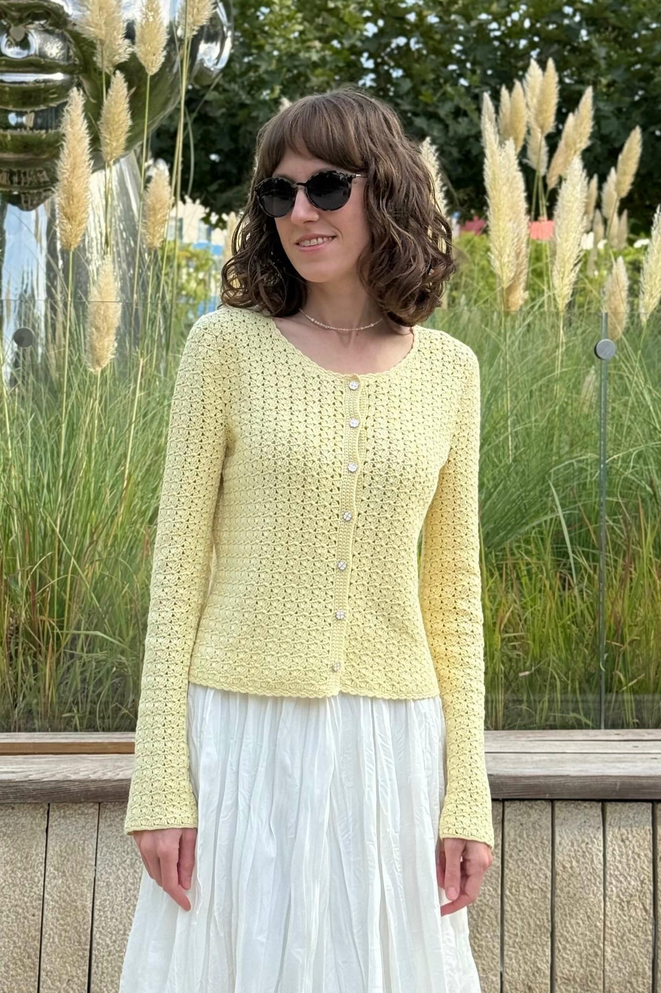 МК "Блуза Амели" крючком