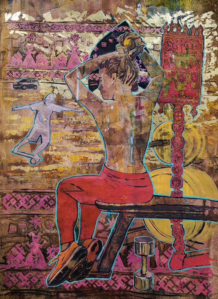 “Баланс”  Мария Барковская  170х100см