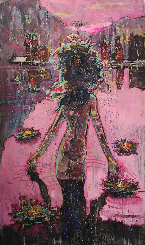 “Молочные реки. Кисельные берега”  170х100см холст/масло