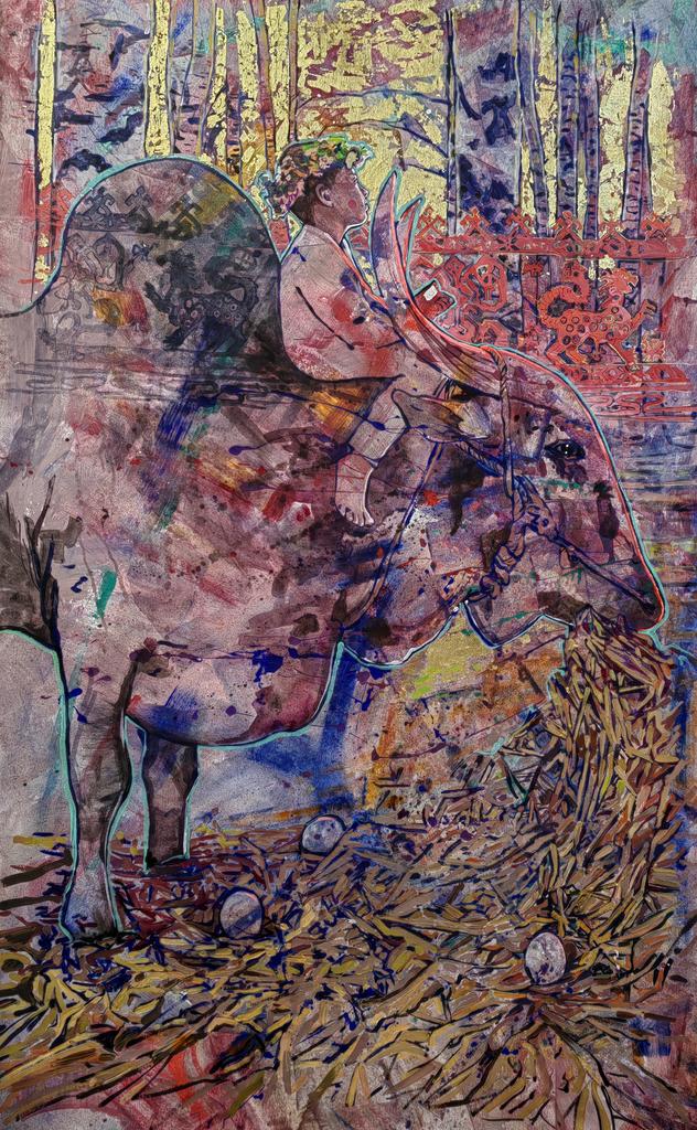 "Егорий Вешний”  170х100см холст/масло