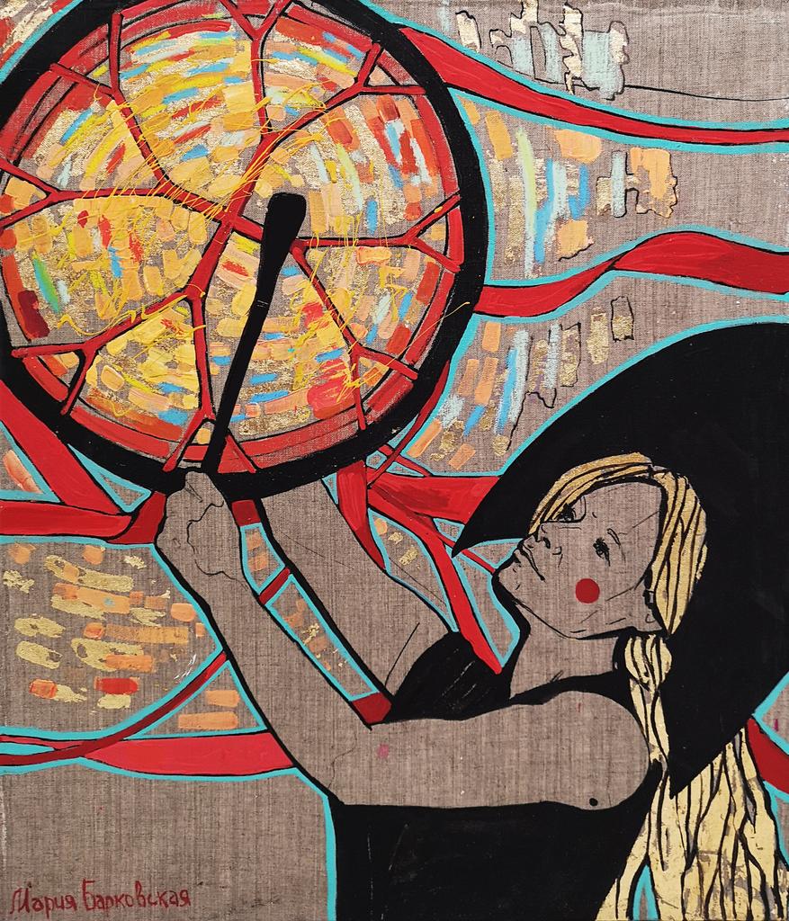 "День. Серия Время солнца "   70х60см