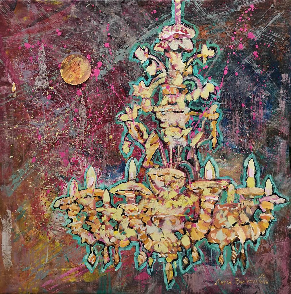 "Сила света”  100х100см