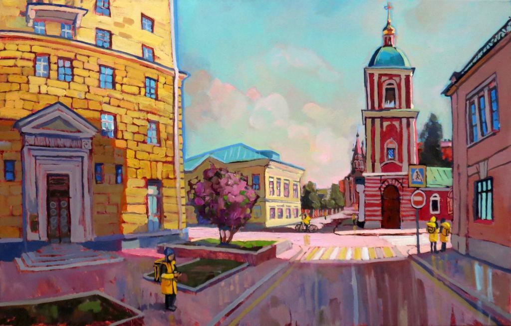 "Карантинная пастораль”  60х90см