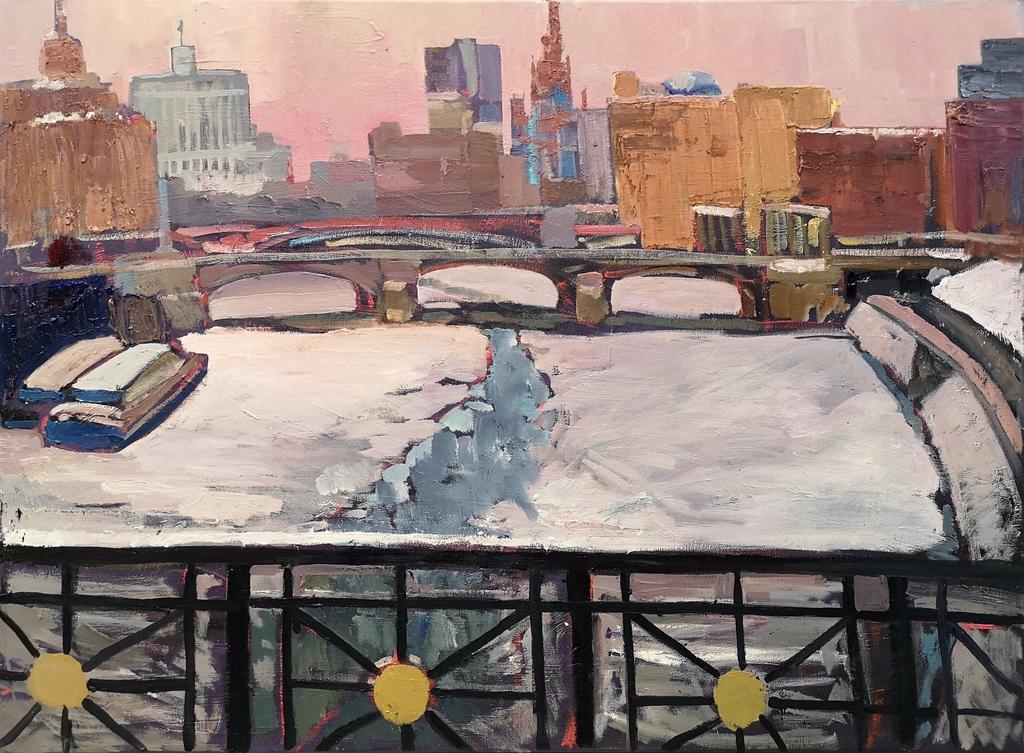 "Ледокол прошел”  60х80см