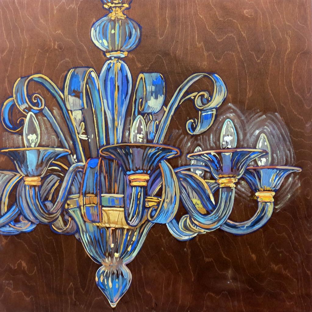 "Свет мой"  80х80см