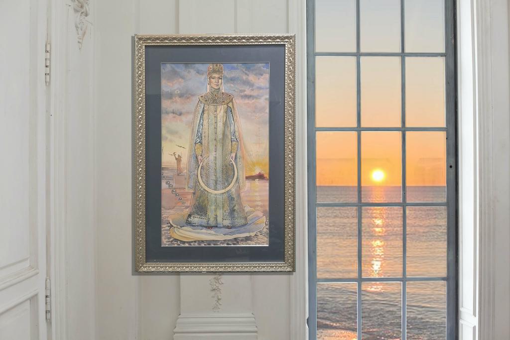 «Новая заря» 37х60см