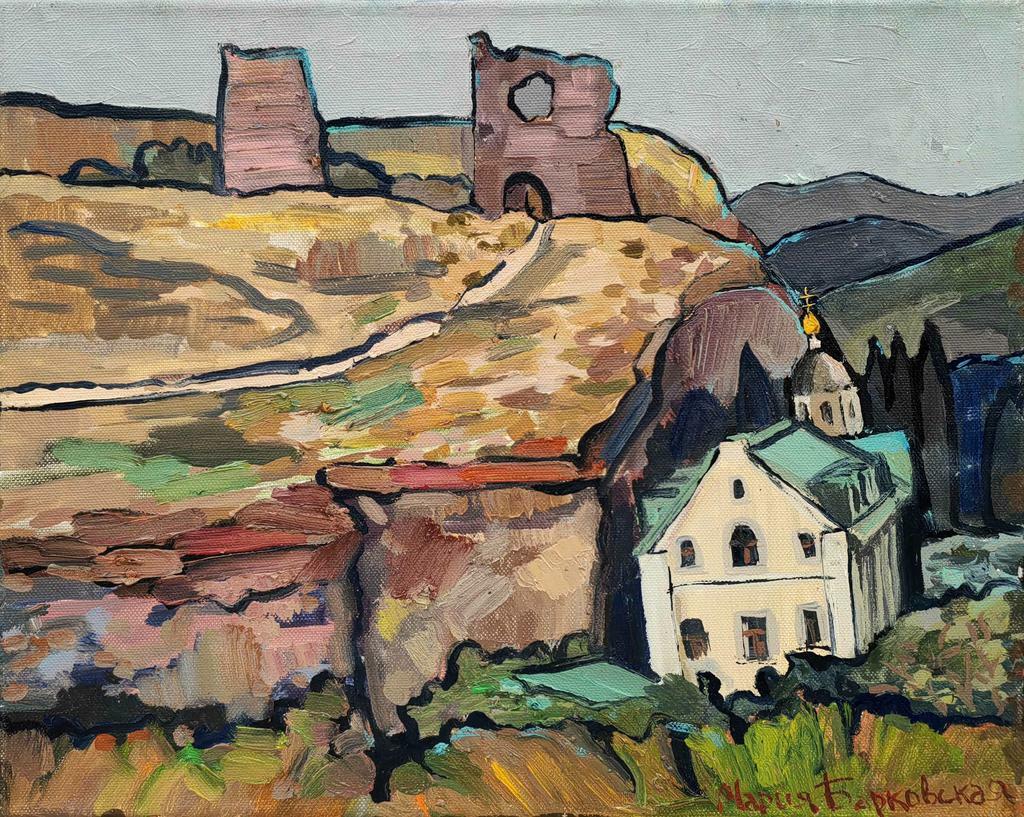 "Древний город" 30х40см