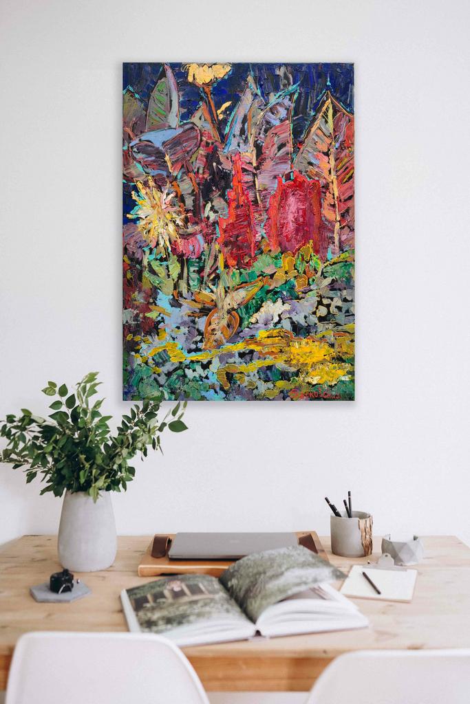 "Дивный сад"  40х60см