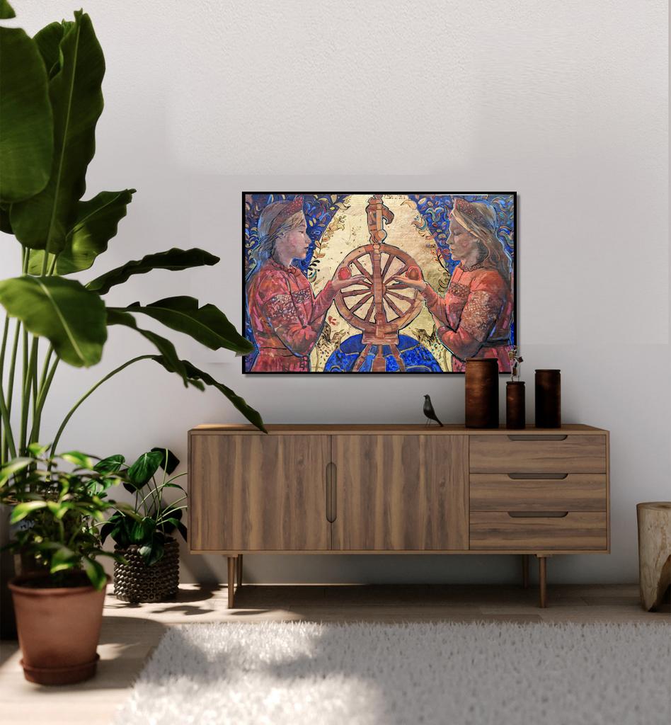 “Равновесие” 60х90см