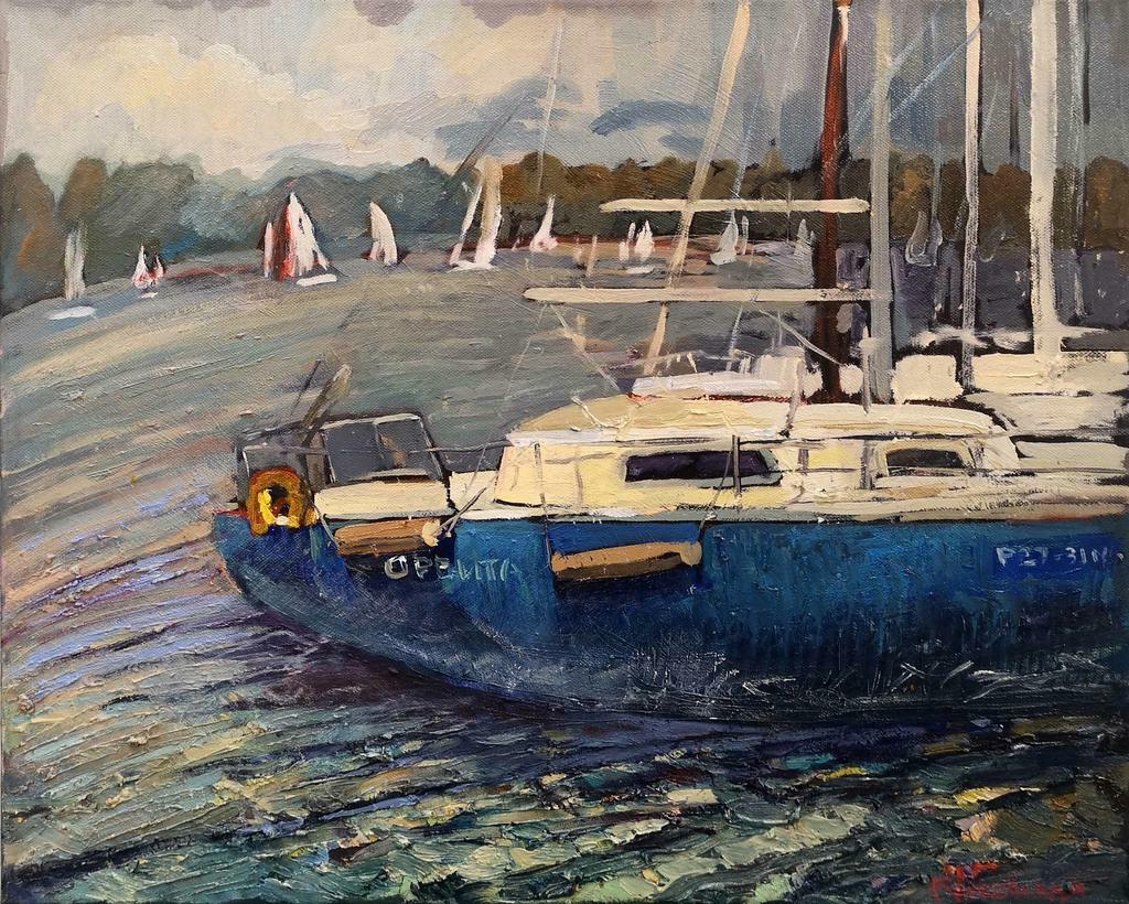 "Регата" 55х46см