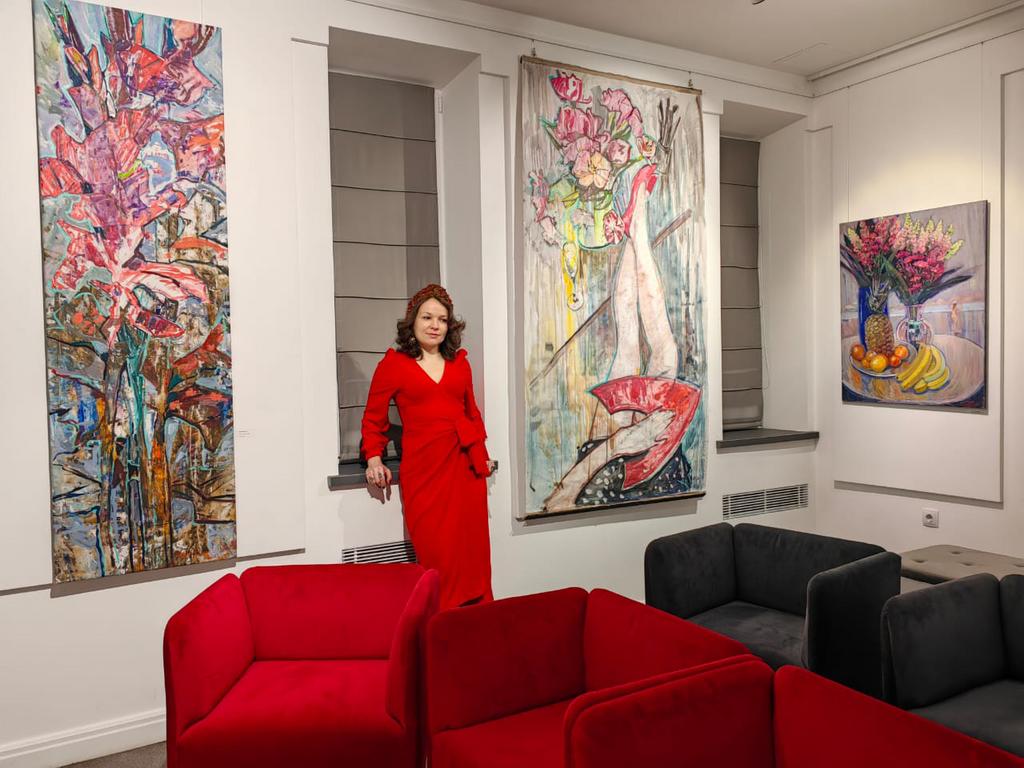 "Совсем распустилась"   200х100см