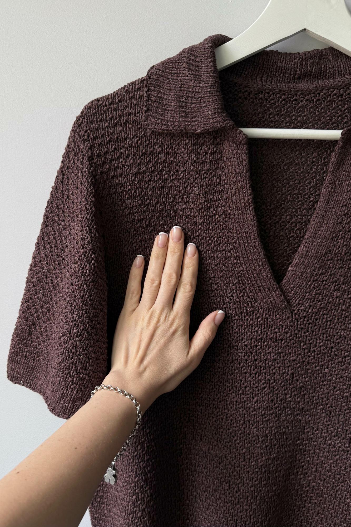 Описание футболки #Поло_изо_льна