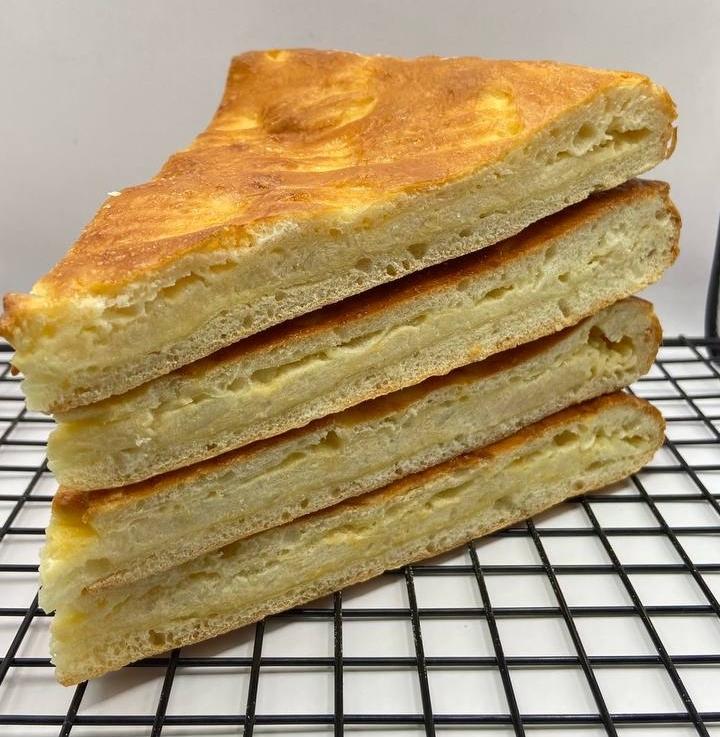 Осетинский пирог с сыром и картофелем