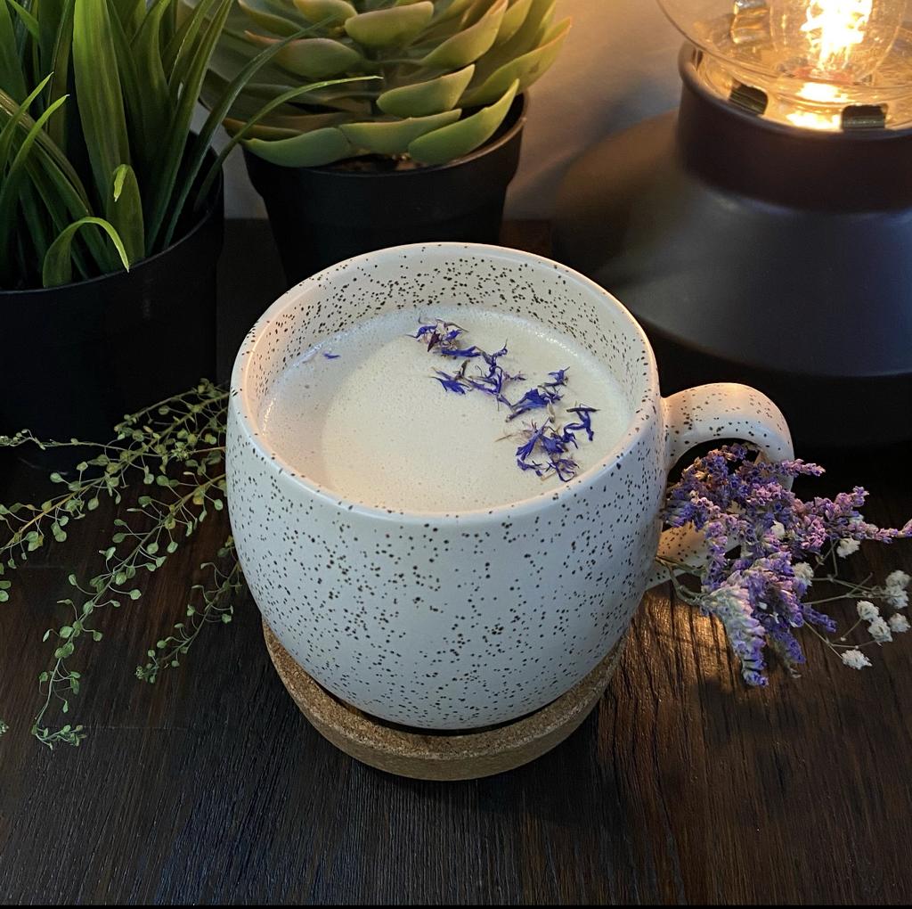 Раф "Фиалковый крем-брюле"