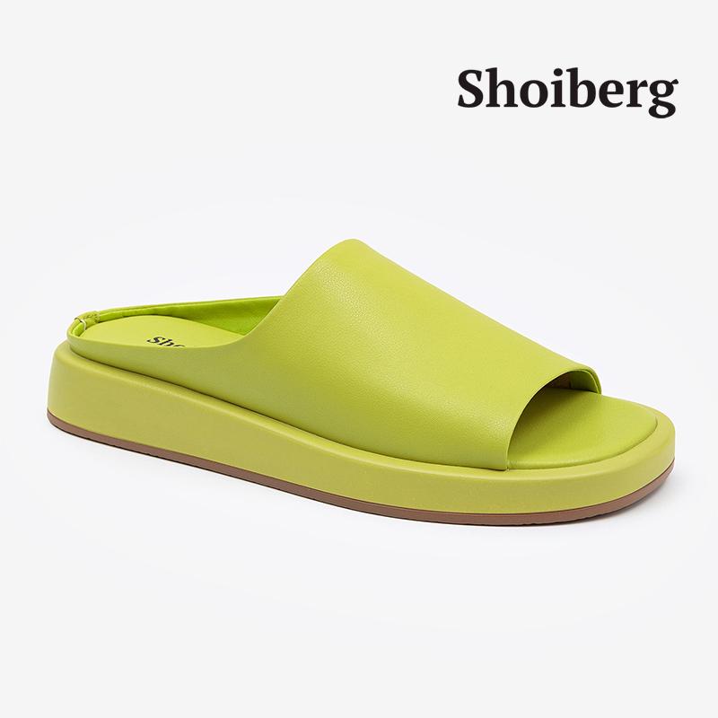 Сабо женские салатовые Shoiberg