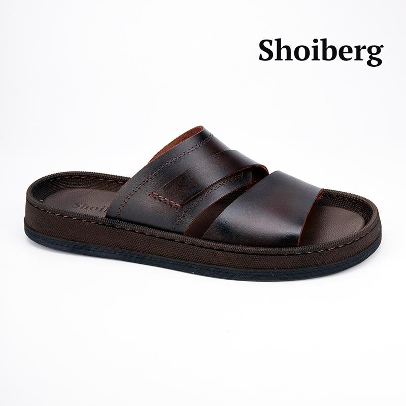 Сабо мужские коричневые Shoiberg